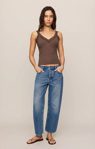 [Z Supply] Eve Lace Trim Tank