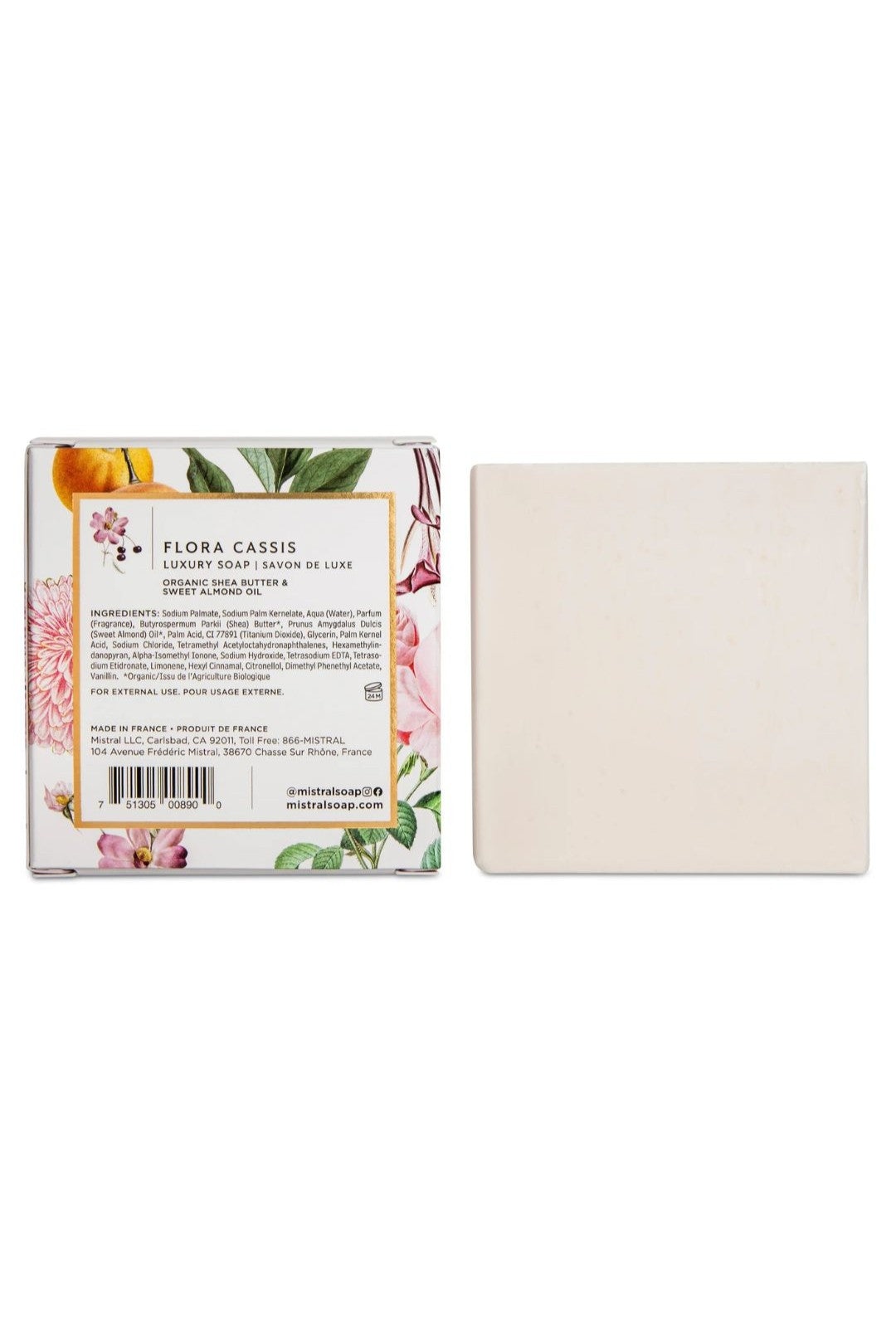 Luxe Bar Soap 7 oz - Flora Cassis