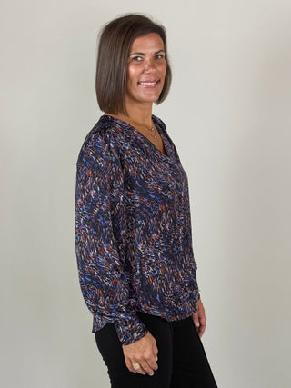 [Liverpool] Brenna Long Sleeve Blouse