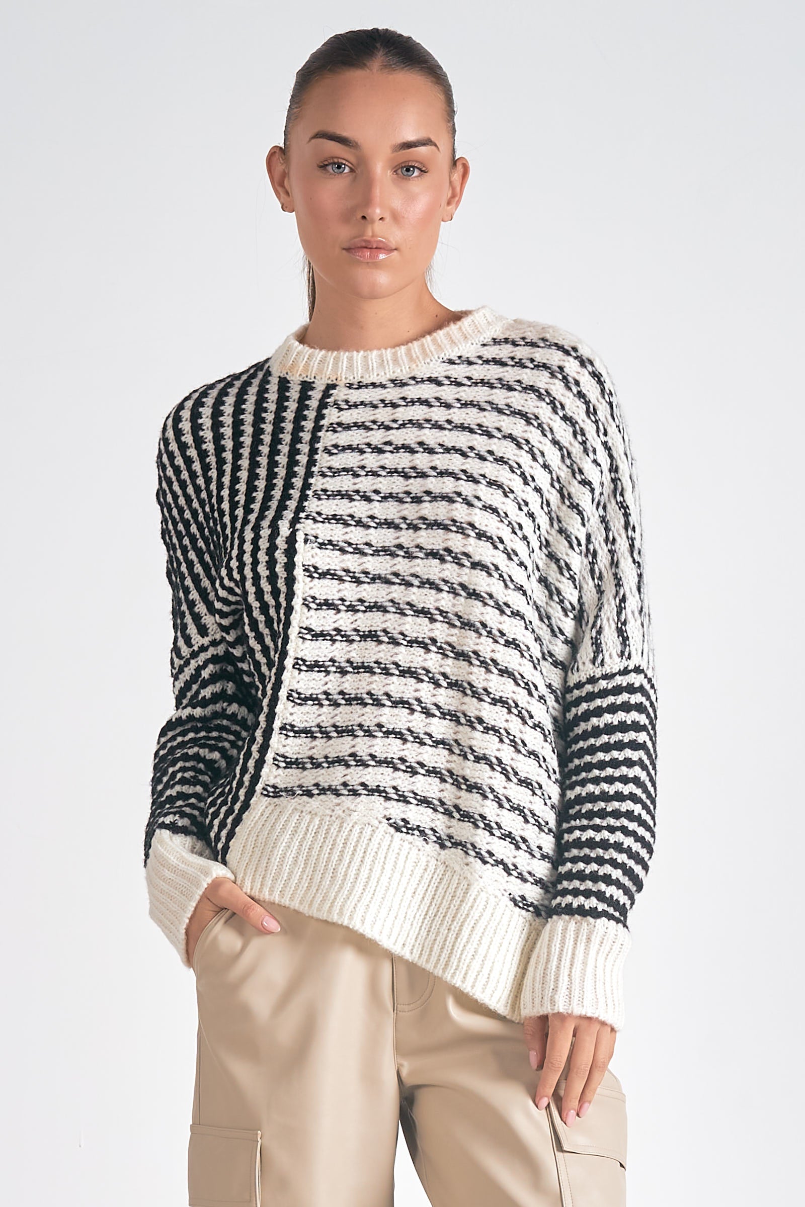 Phoebe Asymmetrical Sweater