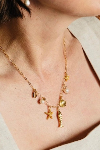 Pacifica Charm Necklace