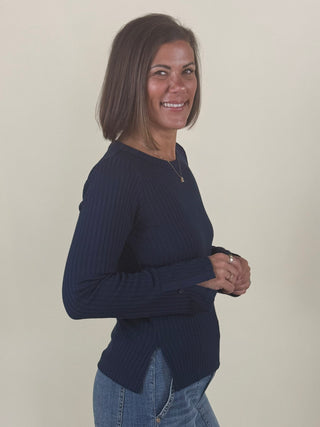 [Liverpool] Kitt Scoop Neck Knit Top