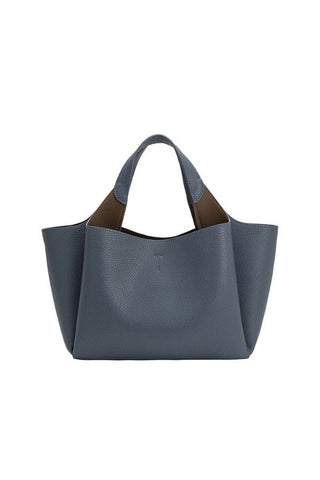 Whitley Recycled Vegan Leather Tote Bag - Slate