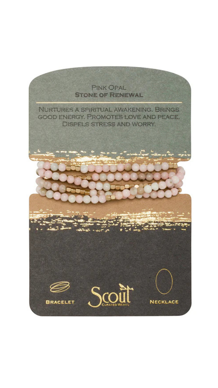 Stone Wrap: Pink Opal - Stone of Renewal