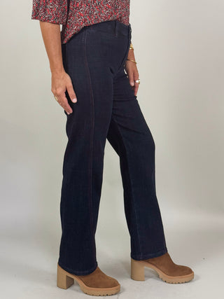 [Liverpool] Kennedy Straight Side Stitch Jeans, 30" Inseam