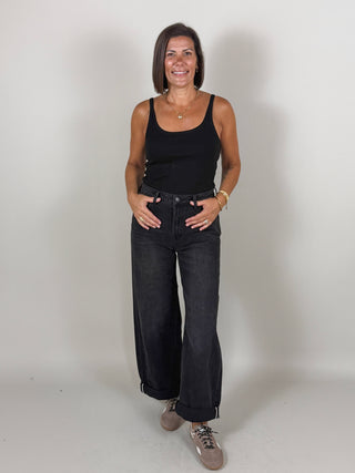 [Z Supply] The Show Off High Rise Bowed Jeans