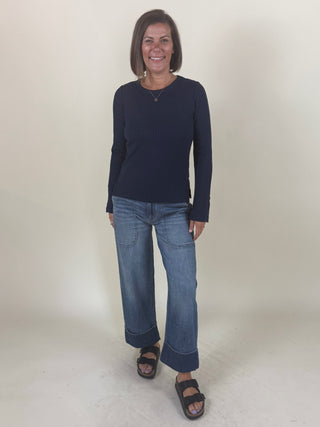 [Liverpool] Kitt Scoop Neck Knit Top