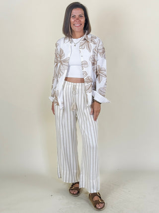 [Liverpool] Kali Pull-On Wide Leg Crop Trousers, 26" Inseam