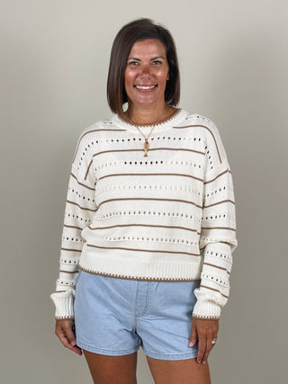[Z Supply] Darby Stripe Sweater
