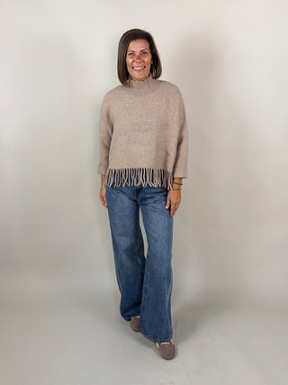 Sachi 'Aja' Sweater - Warm Wheat