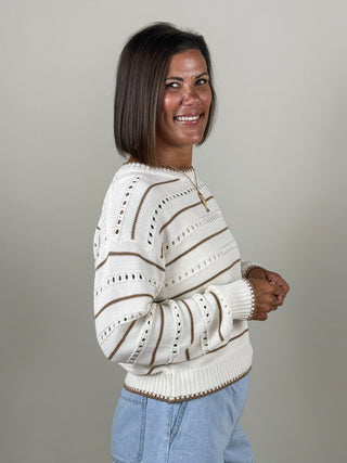 [Z Supply] Darby Stripe Sweater