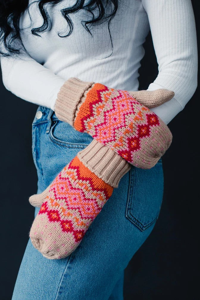 Kimmy Patterned Mittens