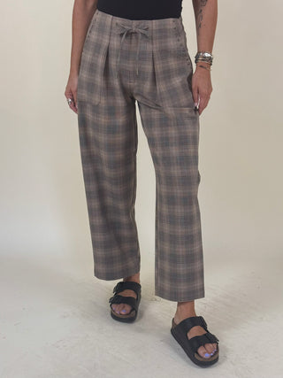 [Liverpool] Hilda High Rise Drawstring Crop Trousers, 27" Inseam