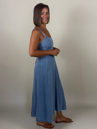 [Z Supply] Leonora Denim Midi Dress