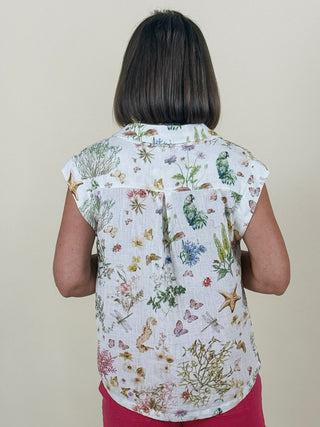 Bonnie Button Down Camp Shirt