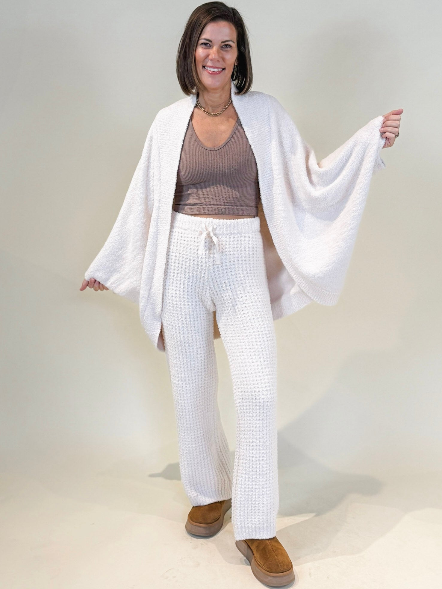 Camy Soft & Cozy Marshmallow Shrug - Almond