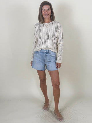 [Z Supply] Upland Crochet Sweater