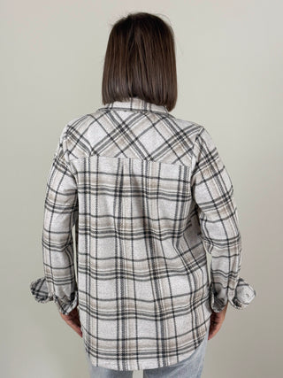 Tia Plaid Button Up