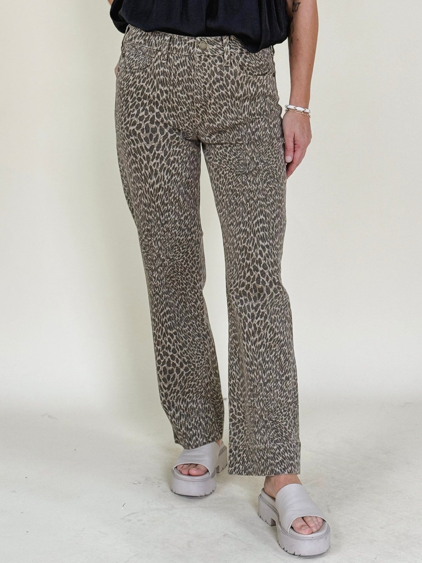 [Liverpool] Kennedy Straight Pants with Wide Hem