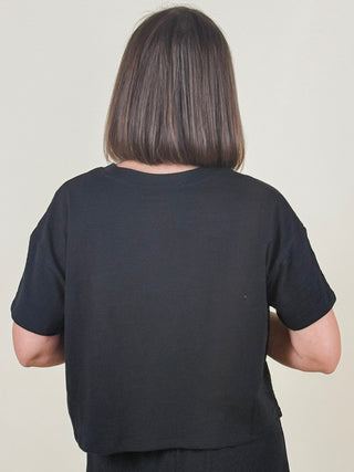 [Z Supply] Sway Textured Cropped Tee