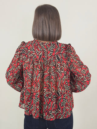 [Liverpool] Paula Pintuck Detail Blouse