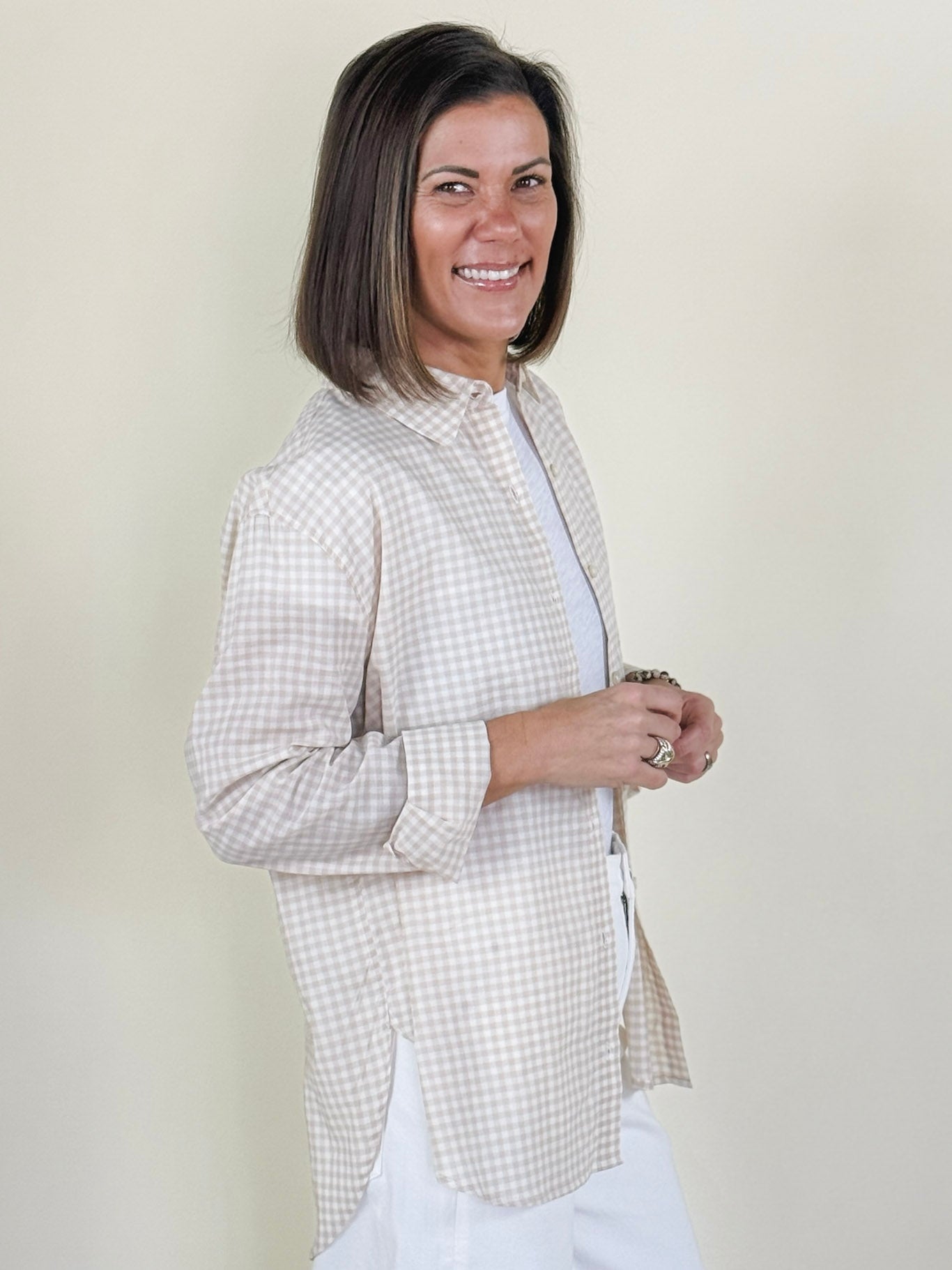 [Z Supply] Seaport Button Up Top