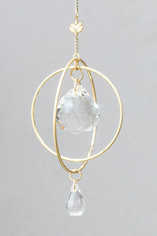 Mini Suncatcher - Lotus/Strength