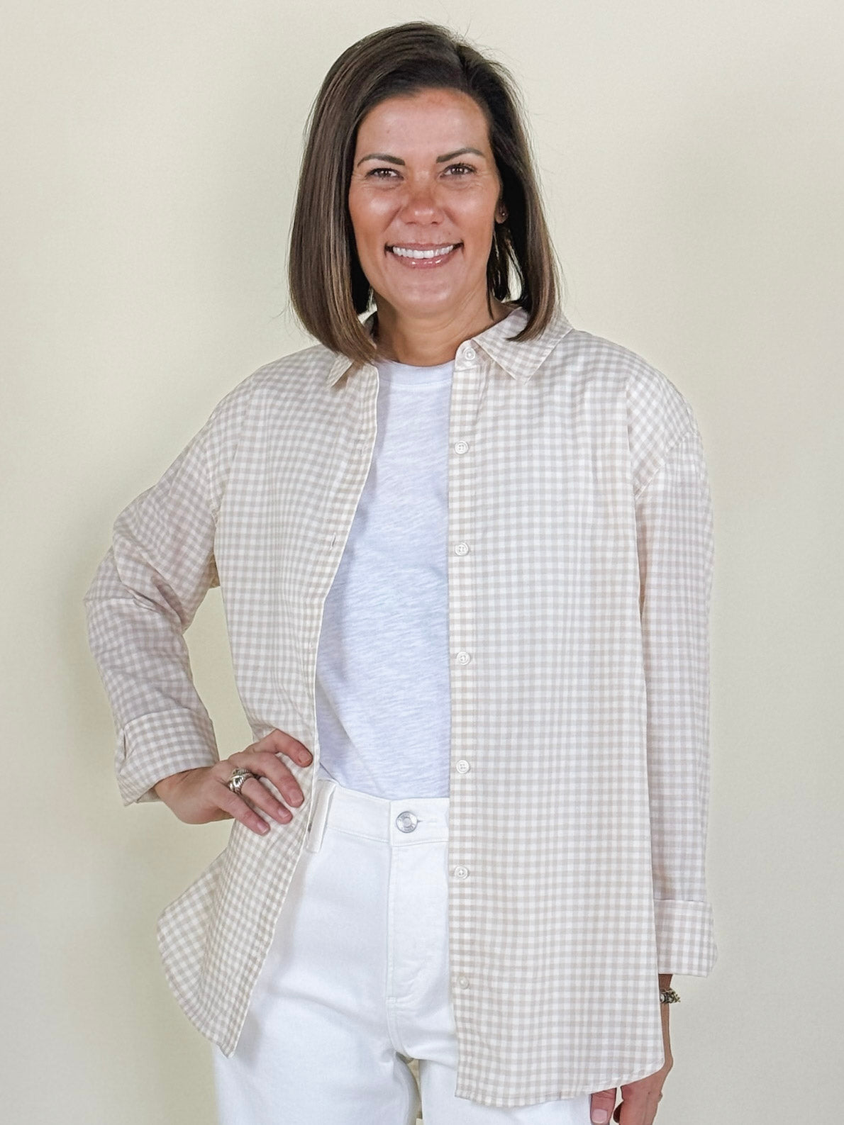 [Z Supply] Seaport Button Up Top