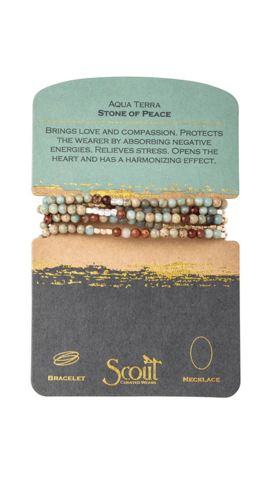 Stone Wrap: Aqua Terra - Stone of Peace