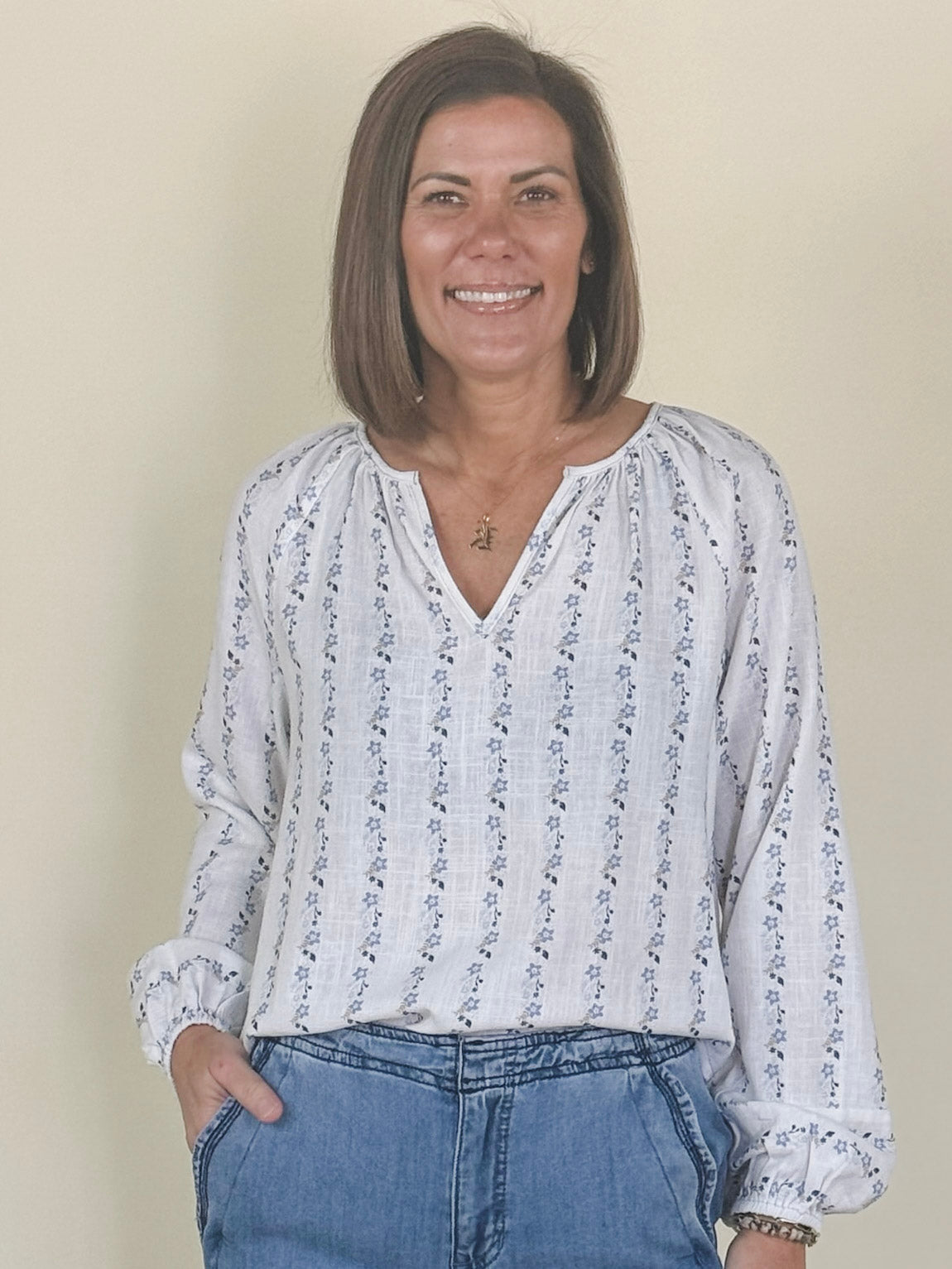 Rach Raglan Sleeve Blouse