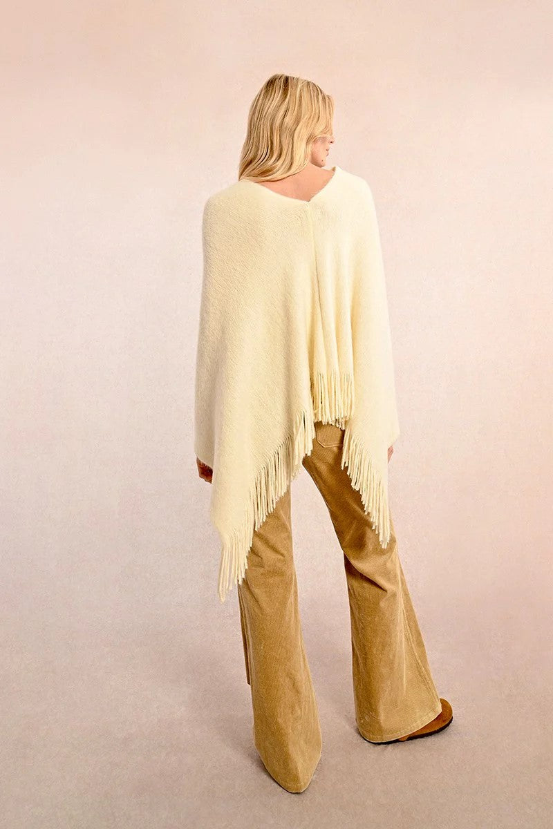 Sofia Fringe Poncho