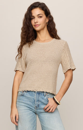 [Z Supply] Solano Crochet Sweater