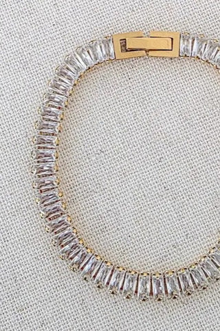 Dazed in Diamonds Bracelet - Gold