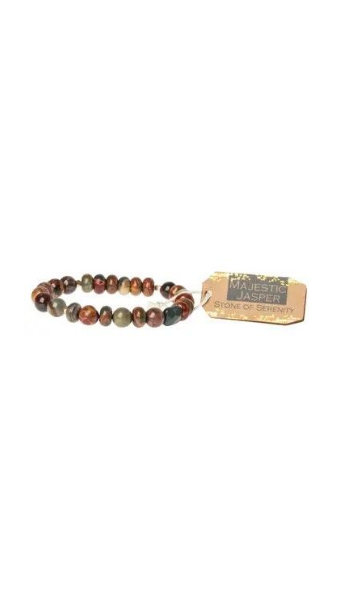 Stacking Stone Bracelet - Majestic Jasper