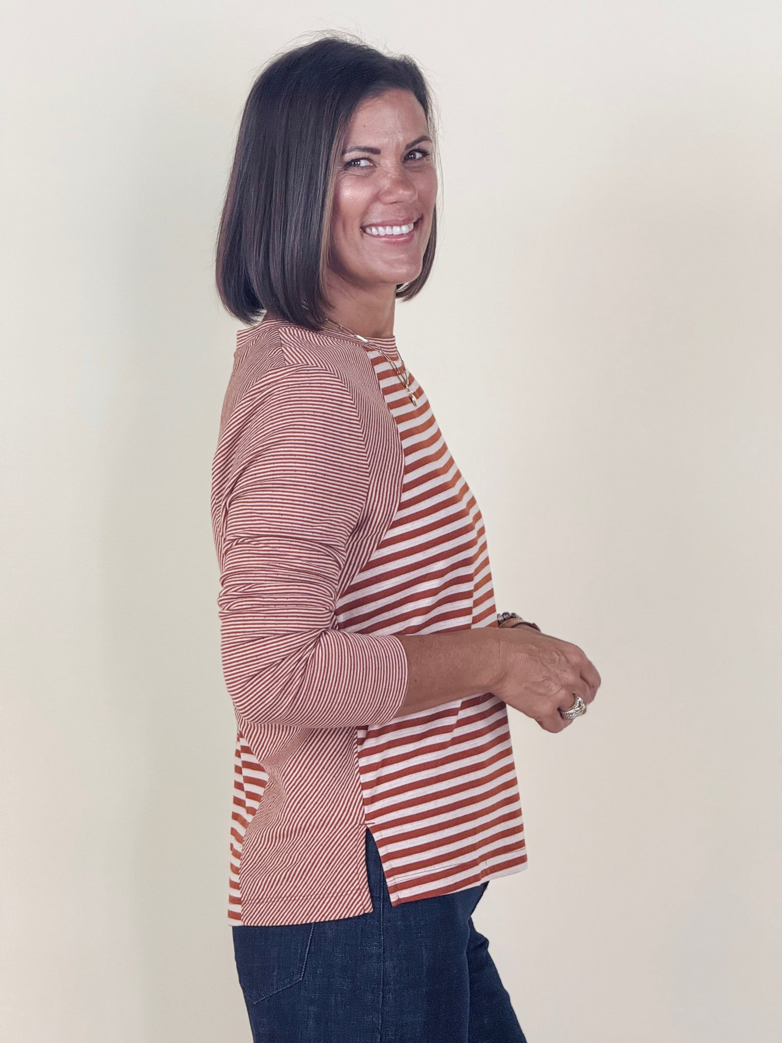 [Liverpool] Shoma Crew Neck Knit Top