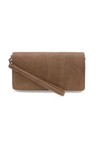 Everly Organizer Flap Crossbody - Cocoa