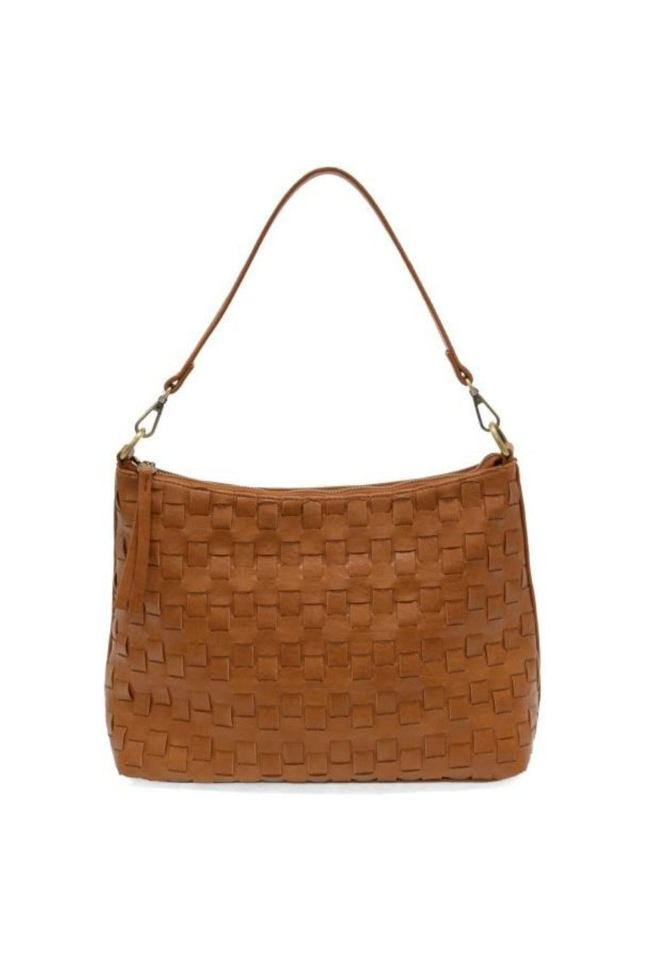 Winnie Woven Hobo - Cognac