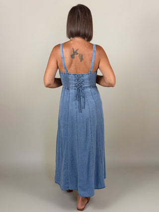 [Z Supply] Leonora Denim Midi Dress