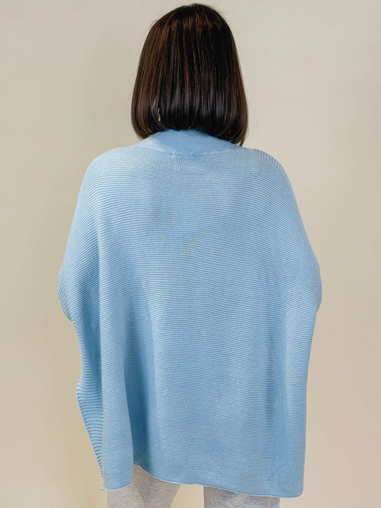 Boho Sweater - Sky Blue