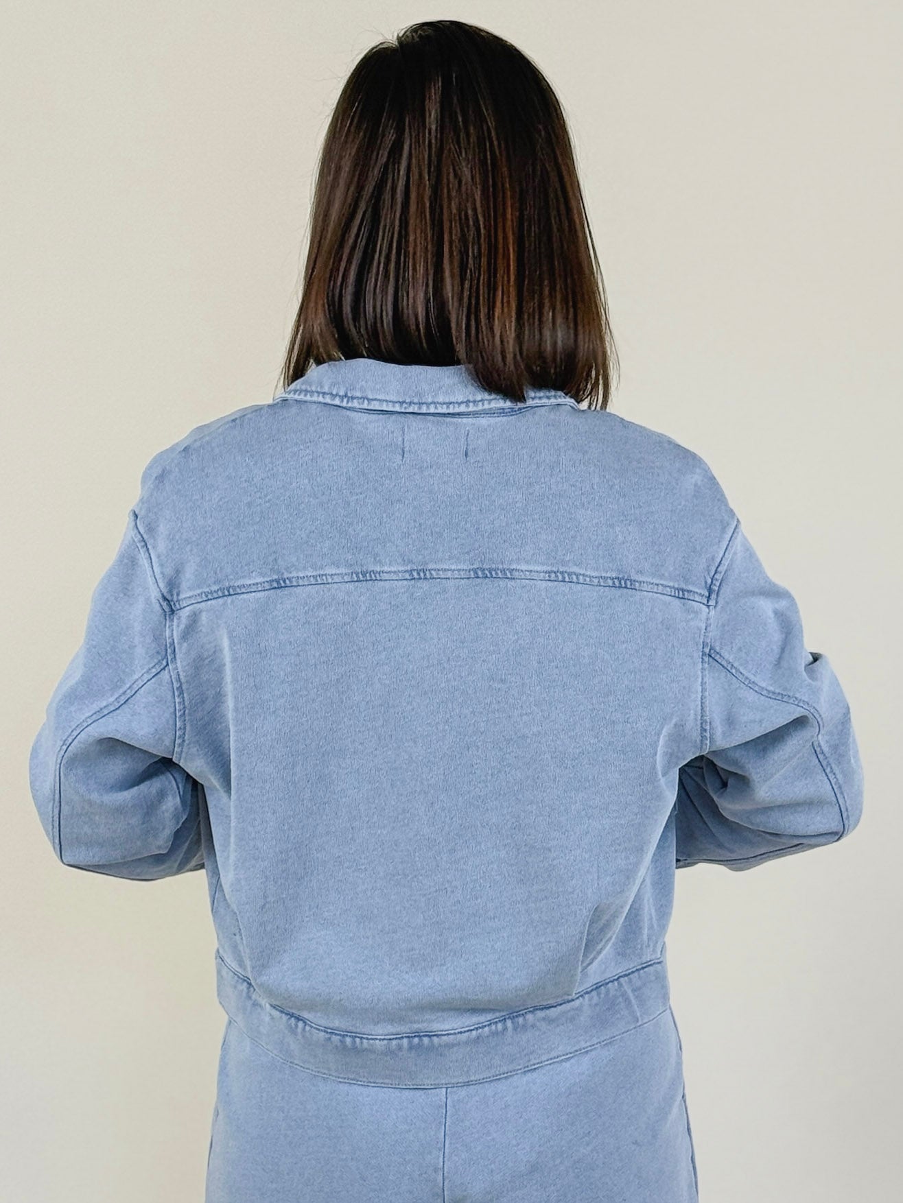 [Z Supply] Heritage Knit Denim Jacket