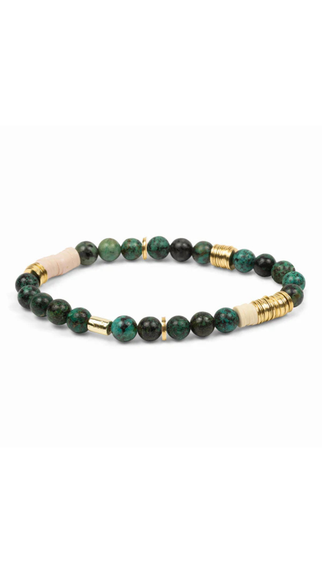 Intermix Stone Stacking Bracelet - African Turquoise