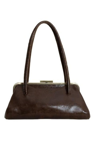 Lady Frame Shoulder Bag - Chocolate