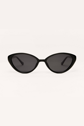 [Z Supply] Nouveau Sunnies - Polished Black-Grey