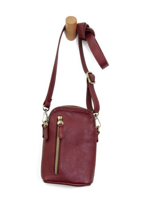 Jolene Crossbody Phone Bag - Sangria