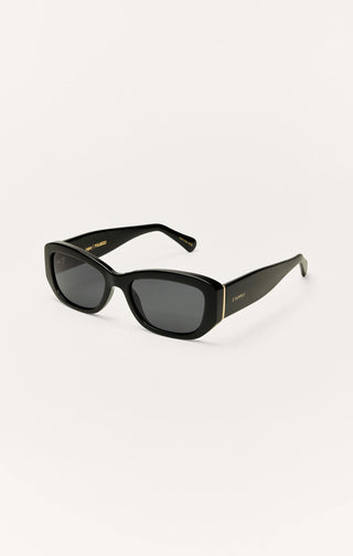 [Z Supply] Legacy Sunnies - Polished Black-Grey