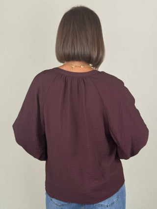 Colleen Colorful Button Blouse