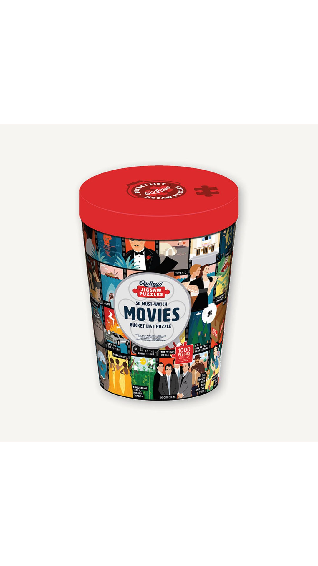 Puzzle Bucket List Movies (1000 Piece)