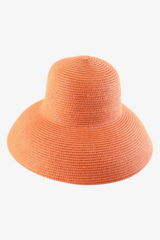 Shore Club Wide-Brim Sun Hat - Rust