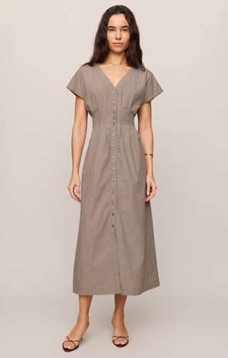 [Z Supply] Sanna Gingham Midi Dress