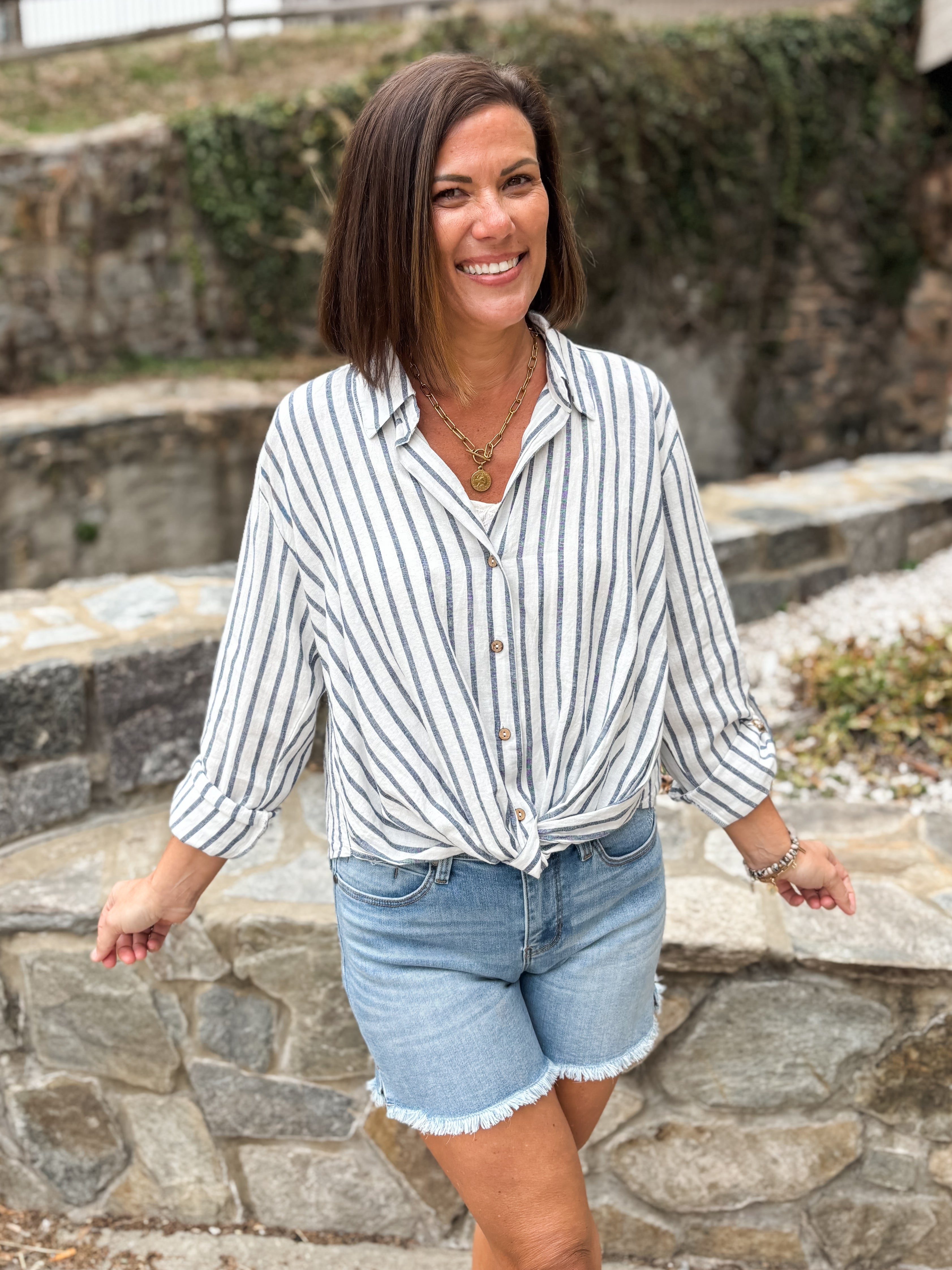 Layla Front Twist Top